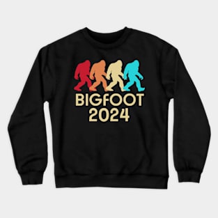 Bigfoot 2024 For President Crewneck Sweatshirt